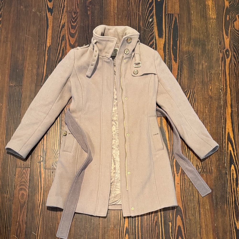 Michael Kors Taupe Trench Coat